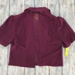 70s Deadstock Vintage The Strawberry Plant Grape Cropped Jacket Photo 4