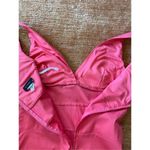 B. Smart  Dress Coral V Neck Sleeveless Zip Stretch Size 16 Photo 2