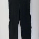  GapFit Women's XS GFast Black High Waist Mesh Capri Leggings Crop Photo 5