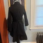 BB Dakota  Black Skirted Zip-Up Trench Jacket (XS) Photo 4
