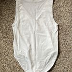 J.Crew  white v neck sleeveless layering bodysuit Photo 6
