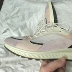 Ecco Women's Size 40 Pink Purple White Leather Mesh Casual Sneaker Comfort Photo 4