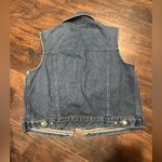 Pendleton 90s  South Western Country Denim Vest Sz Small Photo 5