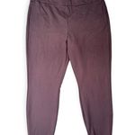 Nanette Lepore | XL | Burgundy Stretch Rayon Pull-On Dress Pants Photo 2