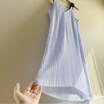 Topshop Pleated Midi Slip Dress in Lilac Purple, Size 6 Photo 6