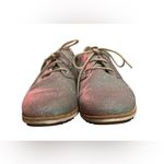 Paul Green  shimmering Lace-Up Flats, Size 4,Made in Austria Photo 3