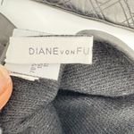 Diane Von Furstenberg  Women's Leather Gloves -‎ Black Elegant Winter Accessories Photo 7