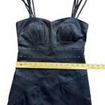 XOXO  Mini Dress Womens 4 Jr 5-6 Black Studded 90s Y2K Party Whimsygoth Edgy NWT Photo 8