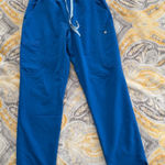 FIGS  Blue Straight Leg Scrub Pants size Large Photo 0