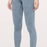 Lululemon wunder under 2 high rise tight 28” full Luxtreme washed moon blue Photo 0