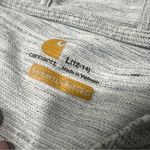 Carhartt Pullover hoodie large gray white Heather Photo 1