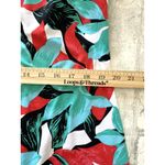 Talbots  Floral Hawaiian Sheath Dress Short Sleeve Crewneck Multicolor Stretch XL Photo 4