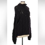 Chloé Cashmere Pompom Cable Knit Chunky Turtleneck Sweater Women’s TM‎ Photo 3