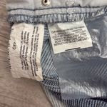 Bandolino  Blue & White Striped Cropped Women's Mandie Stretchy Jeans Size 6P Photo 9