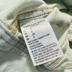 American Eagle Women Sherpa Sleeve Collared Denim Winter Jacket Sz S Photo 11