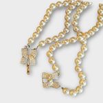 KJL Kenneth Jay Lane Vintage Double Strand Pearl Style Necklace Photo 7