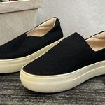 J Slides Black Canvas Slip On Sneaker 6.5 Photo 0