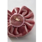 Free People  Blush Pink Velvet Rose Brooch 5 Pairs of Stud Earrings Cross Heart Photo 4