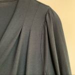 Banana Republic Black Faux Wrap Crossover Front Ballet Top XS Photo 2