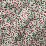 American Eagle  Multicolor Floral Waffle Knit Long Sleeve Thermal Size Small Photo 2