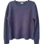 Johnny Was  Calme Cashmere Ribbed Women’s Blue Pullover Sweater Size Small Photo 0