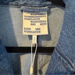 NWT Baum und Pferdgarten Delilah Denim Trench Coat Blue Size M Photo 4