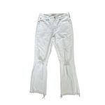 Madewell Cali Demi-Boot Jeans in Pure White: Distressed Edition Women’s 28 Photo 1