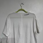 Athleta White Logo Short Sleeve Tee Sz L NWOT Photo 8
