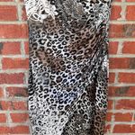 Joseph Ribkoff mixed print faux wrap dress Size 6 Photo 2