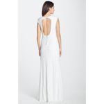 Vera Wang  Sequin Keyhole Back Gown Photo 1