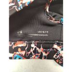 Under Armour  Sports Bra Women’s Sz L Mid Crossback Splatter Printed Photo 2