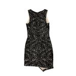 Lulus XS Dress Black Lace Asymmetrical Bodycon Dress Homecoming Prom Photo 3