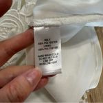 Lulus White Halter High Neck Lace Mini Dress Size Small EUC Photo 6