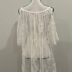 Lace Cover Shirt White Size XXL Photo 4