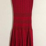 Pink Tartan Valentines Day red fit and flare bodycon style dress Photo 0
