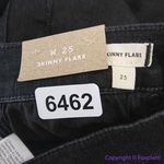 Madewell NEW  Skinny Flare Jeans in Black Frost‎ Wash, 25 Photo 14