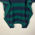 Koche Green/Blue Stripe Ruffle Sweater XS Photo 2
