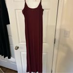 SKIMS  Soft Lounge Spaghetti Strap Dress | Bordeaux | Size 4x RARE COLOR Photo 6