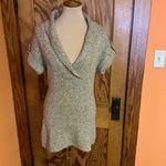 Y2K Xhilaration Knit Sweater Top | Cowl Neck Short Sleeve Tan Size M Photo 7
