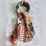 🇮🇹 Antica Sartoria by Giacomo
Cinque or Pareo Wrap Scarf From Positano Italy Blue Photo 2