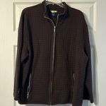 Karen Scott Vintage Plus Size Brown Long Sleeve Vest Size 2X Photo 0