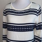 Eliza J women’s large striped sweater dress Photo 2