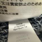 Eddie Bauer  Blue Marled Knit Open Front Cardigan Sweater Size 2XL 3/4 Sleeve Photo 4