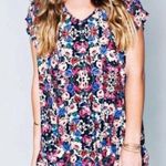 Show Me Your Mumu VTG Vintage  Floral Hawaiian Carter Tunic Blouse Size Med EUC Photo 0