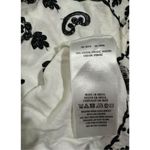 Anthropologie AKEMI + KIN Chelsey Embroidered Antique White Black Tank Top sz M Photo 8