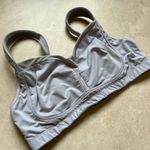Lululemon Ta Ta Tamer Bra Workout Athletic Sports Bra Light Blue Gray Size 34C Photo 2