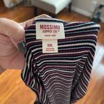 Striped Sleeveless Bodysuit Size XXL Purple Photo 5