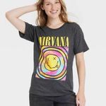 Nirvana  Short Sleeve Graphic T Shirt Photo 0