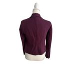 Ann Taylor  Purple Plum Blazer Jacket Size 8P Photo 5