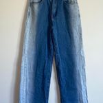 SheIn High Waisted Color Fade Jeans Photo 3